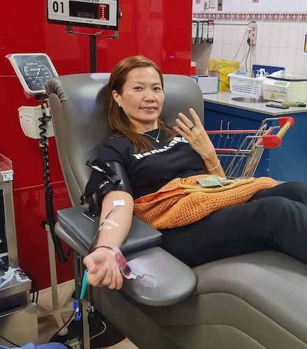 Pendonor darah rhesus negatif di UTD PMI Kota Surabaya